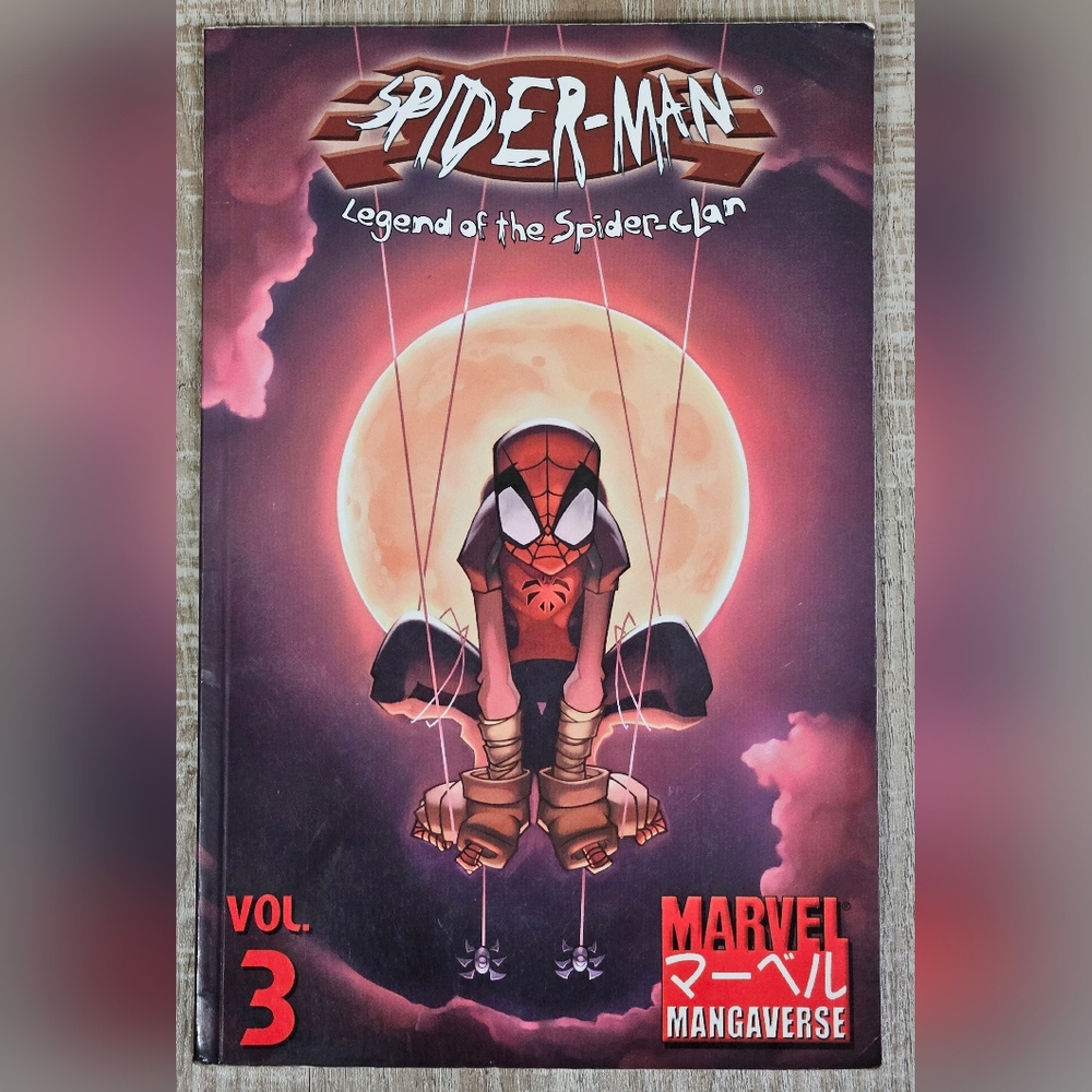 Marvel Mangaverse: Spider-Man: Legend of the Spider-clan Vol 3 Graphic Novel